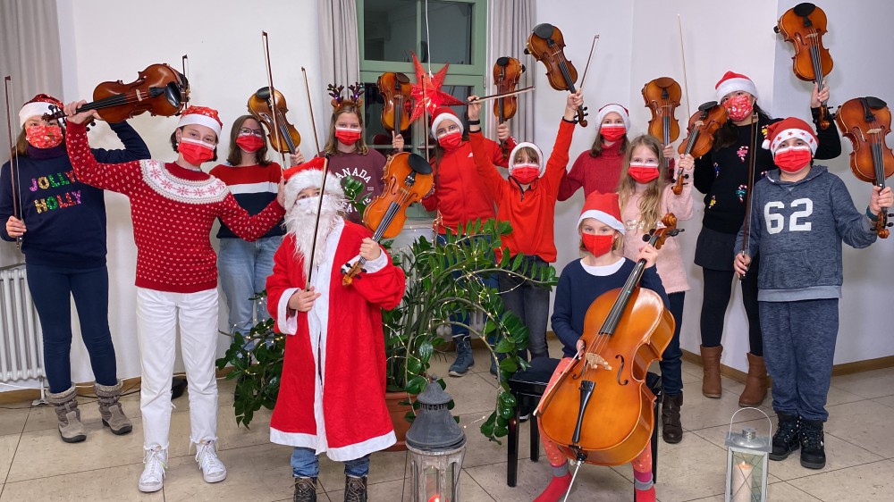 Weihnachtsgrüsse aus der Musikschule